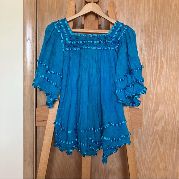 Blue fairy blouse! - Picture 4 of 7